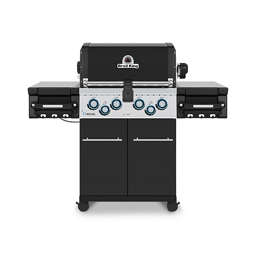 Газовый гриль Broil King Regal 490 черный (с конфоркой) Газовый гриль Broil King Regal 490 черный (с конфоркой)