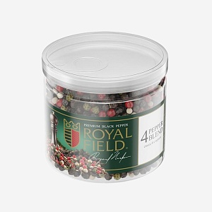 Смесь 4-х перцев ROYAL FIELD горошком (банка 60 гр.) Смесь 4-х перцев ROYAL FIELD горошком (банка 60 гр.)