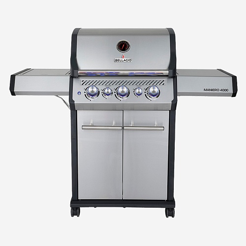 Газовый гриль Bellagio Maniero 4000 стальной (с конфоркой) Газовый гриль Bellagio Maniero 4000 стальной (с конфоркой)
