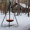 Чаша для костра чугунная Concretika PREMIUM X80 (на треноге) Чаша для костра чугунная Concretika PREMIUM X80 (на треноге)