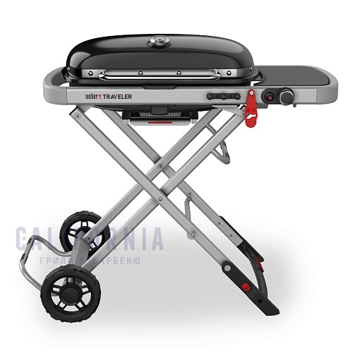 Газовый портативный гриль Weber Traveler черный Газовый портативный гриль Weber Traveler черный