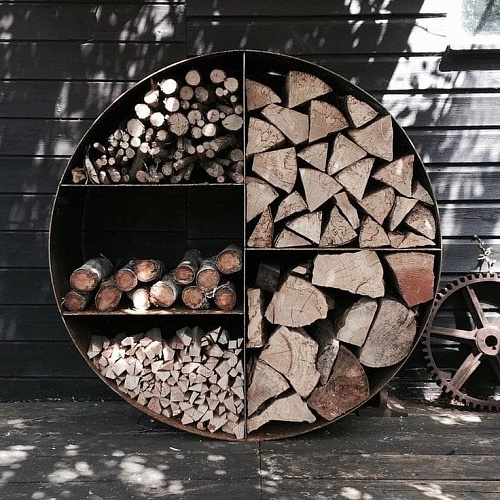 Дровница уличная секционная FireWood (120 см.) Дровница уличная секционная FireWood (120 см.)