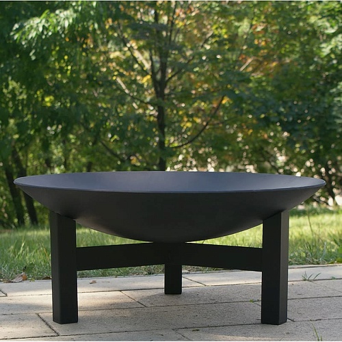 Очаг садовый стальной UFire PL-05 на основании (80 см.) Очаг садовый стальной UFire PL-05 на основании (80 см.)