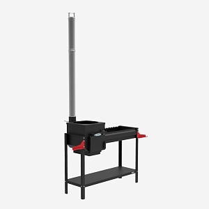 Печь-мангал Grillver Искандер-360 Стандарт new Печь-мангал Grillver Искандер-360 Стандарт new