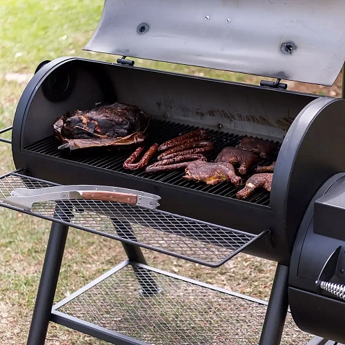 Коптильня угольная Oklahoma Joe's Longhorn Reverse Flow Коптильня угольная Oklahoma Joe's Longhorn Reverse Flow