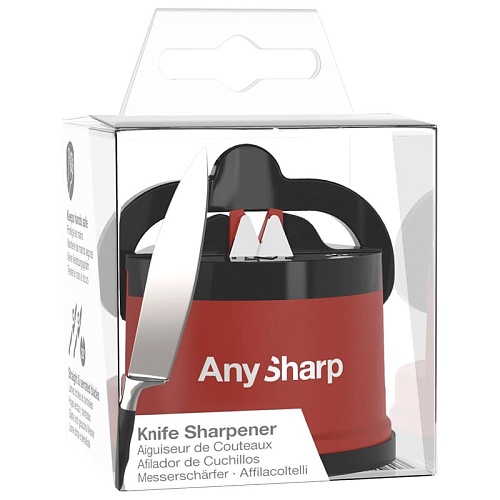 Точилка для ножей AnySharp ELITE корпус пластик, цвет матовый кирпичный Точилка для ножей AnySharp ELITE корпус пластик, цвет матовый кирпичный