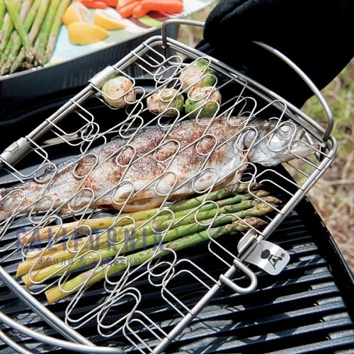Сетка Weber для жарки рыбы и овощей, большая Сетка Weber для жарки рыбы и овощей, большая