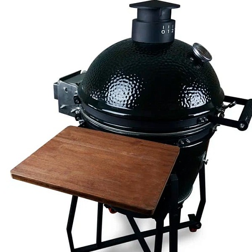 Керамический гриль Fornetto Kamado Large (⌀ 46см), черный Керамический гриль Fornetto Kamado Large (⌀ 46см), черный