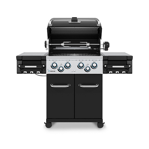 Газовый гриль Broil King Regal 490 черный (с конфоркой) Газовый гриль Broil King Regal 490 черный (с конфоркой)