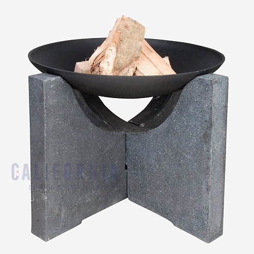 Чаша для костра чугунная Concretika PREMIUM S60 (на высоком основании) Чаша для костра чугунная Concretika PREMIUM S60 (на высоком основании)