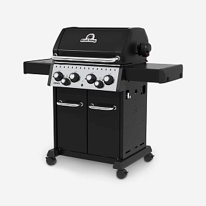 Газовый гриль Broil King Crown 490 черный (с конфоркой и вертелом) Газовый гриль Broil King Crown 490 черный (с конфоркой и вертелом)