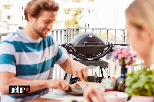Газовый гриль Weber Q1200 черный Газовый гриль Weber Q1200 черный