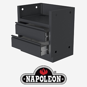 Тумба-основание ONTARIO для гриля BILEX-605 с 2-мя выдвижными ящиками (RAL) Тумба-основание ONTARIO для гриля BILEX-605 с 2-мя выдвижными ящиками (RAL)