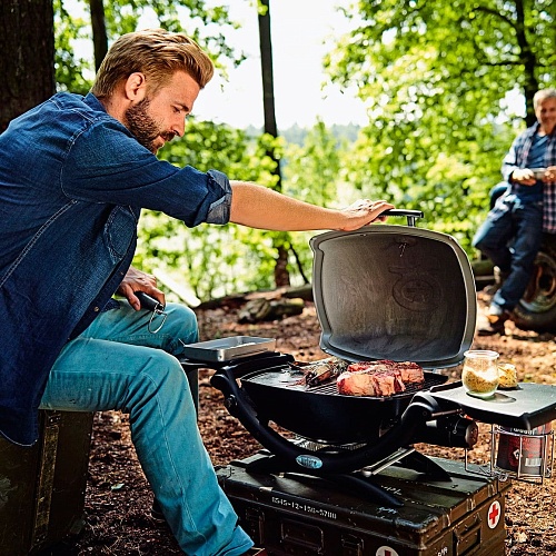 Газовый гриль Weber Q1200 черный Газовый гриль Weber Q1200 черный