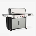 Газовый гриль Weber Genesis SX-435 стальной (с конфоркой) Газовый гриль Weber Genesis SX-435 стальной (с конфоркой)
