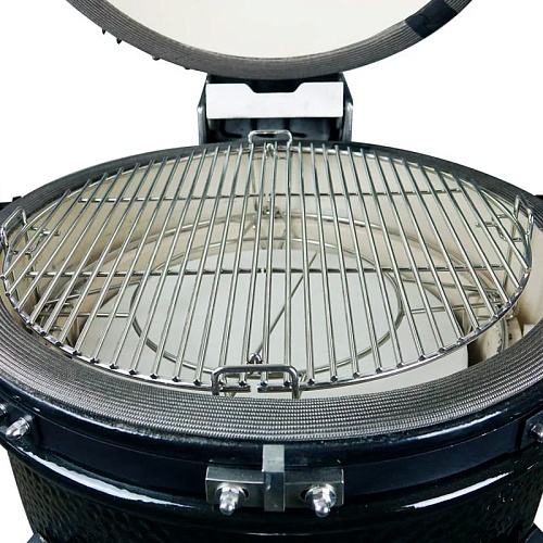 Керамический гриль Fornetto Kamado Large (⌀ 46см), черный Керамический гриль Fornetto Kamado Large (⌀ 46см), черный