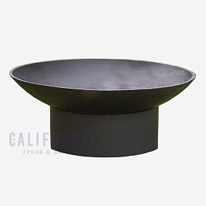Чаша для костра чугунная Concretika PREMIUM D100 (на круглом металлическом основании) (D100) Чаша для костра чугунная Concretika PREMIUM D100 (на круглом металлическом основании) (D100)