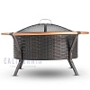 Чаша для костра Hugett Fire Pit 102S (сталь) Чаша для костра Hugett Fire Pit 102S (сталь)
