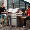 Газовый гриль Napoleon Prestige PRO-500 стальной (с ИК горелкой 3/3) Газовый гриль Napoleon Prestige PRO-500 стальной (с ИК горелкой 3/3)
