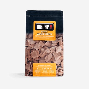 Щепа Weber для копчения, Бук 700 г. Щепа Weber для копчения, Бук 700 г.