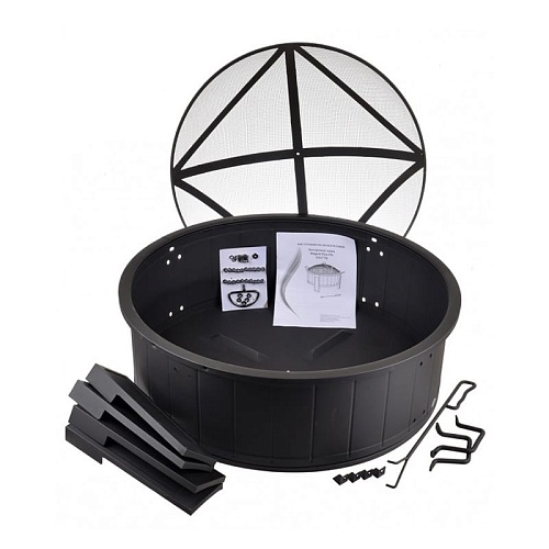 Чаша для костра Hugett Fire Pit 10277B (сталь) Чаша для костра Hugett Fire Pit 10277B (сталь)