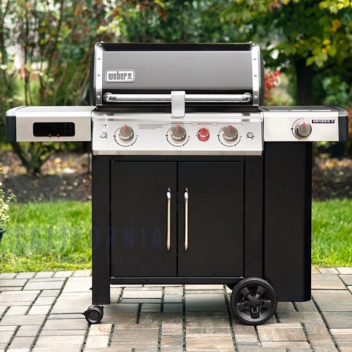 Газовый гриль Weber Genesis II EX-335 GBS черный (с конфоркой) Газовый гриль Weber Genesis II EX-335 GBS черный (с конфоркой)