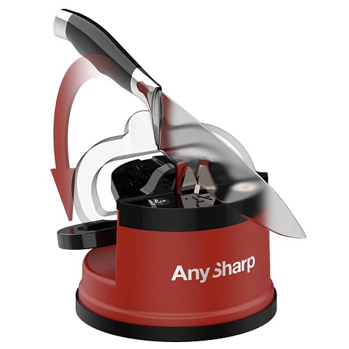 Точилка для ножей AnySharp ELITE корпус пластик, цвет матовый кирпичный Точилка для ножей AnySharp ELITE корпус пластик, цвет матовый кирпичный