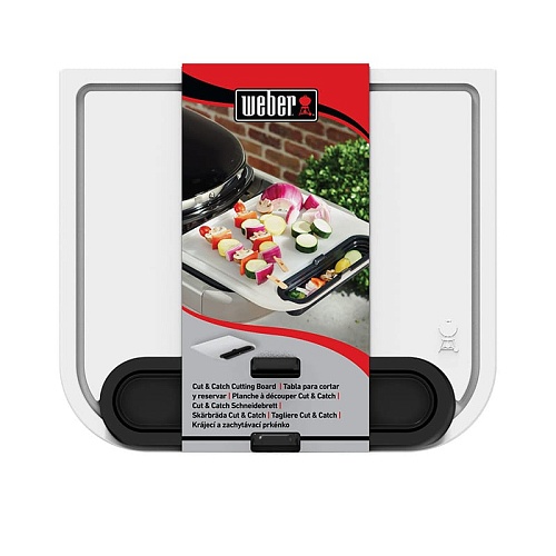 Доска Weber разделочная, с контейнером, для Traveler Доска Weber разделочная, с контейнером, для Traveler