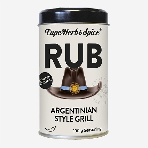 Приправа CapeHerb&Spice Аргентинский гриль (банка 100 гр.) Приправа CapeHerb&Spice Аргентинский гриль (банка 100 гр.)