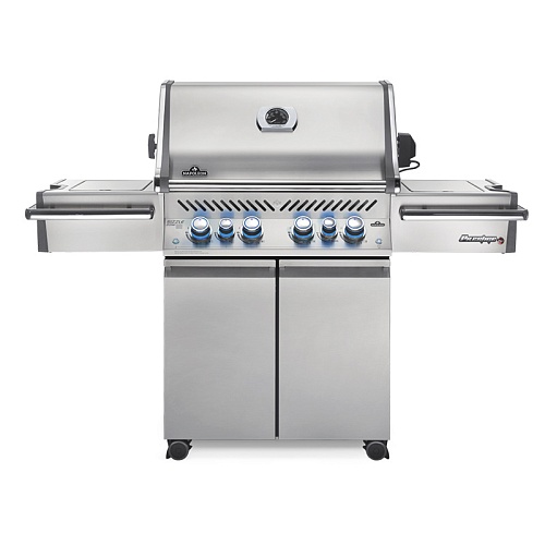 Газовый гриль Napoleon Prestige PRO-500 стальной (с ИК горелкой 3/3) Газовый гриль Napoleon Prestige PRO-500 стальной (с ИК горелкой 3/3)