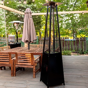 Обогреватель уличный газовый инфракрасный La Hacienda P1, Черный Обогреватель уличный газовый инфракрасный La Hacienda P1, Черный