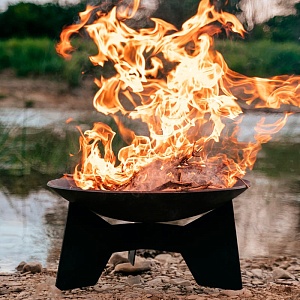 Чаша для костра стальная Concretika ULTIMA Y80 (на металлической подставке) Чаша для костра стальная Concretika ULTIMA Y80 (на металлической подставке)