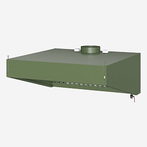 Зонт вытяжной ONTARIO S2 с подсветкой (700x800) (RAL) Зонт вытяжной ONTARIO S2 с подсветкой (700x800) (RAL)