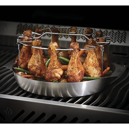 Подставка Napoleon для запекания куриных ножек, нержавеющая сталь Подставка Napoleon для запекания куриных ножек, нержавеющая сталь
