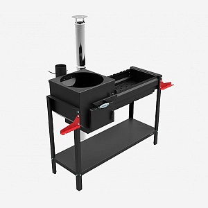 Печь-мангал Grillver Искандер-400 Стандарт Эйр new Печь-мангал Grillver Искандер-400 Стандарт Эйр new