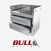 Тумба-основание ONTARIO для боковой горелки Bull с 2-мя выдвижными ящиками (нерж. сталь) Тумба-основание ONTARIO для боковой горелки Bull с 2-мя выдвижными ящиками (нерж. сталь)