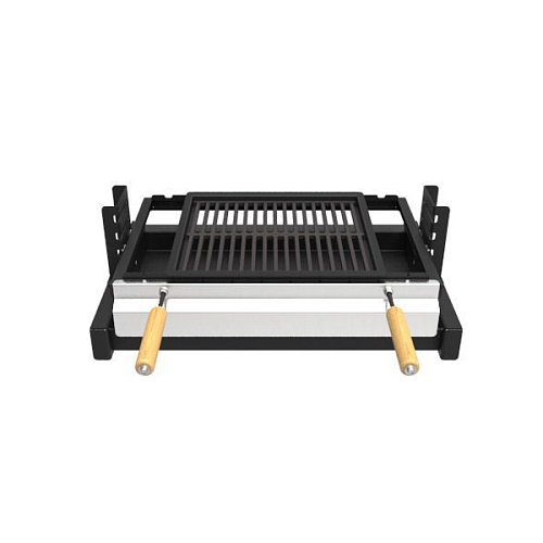 Решетка-гриль Grillver чугунная в рамке (комплект для гриль-вставок) Решетка-гриль Grillver чугунная в рамке (комплект для гриль-вставок)