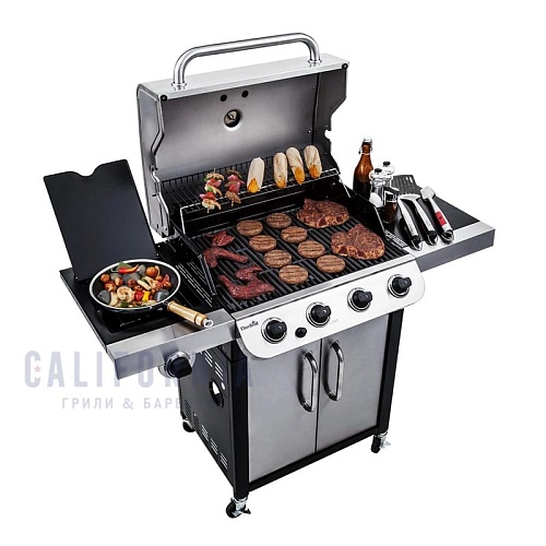 Газовый гриль Char-Broil Performance 4SB стальной (с конфоркой) Газовый гриль Char-Broil Performance 4SB стальной (с конфоркой)