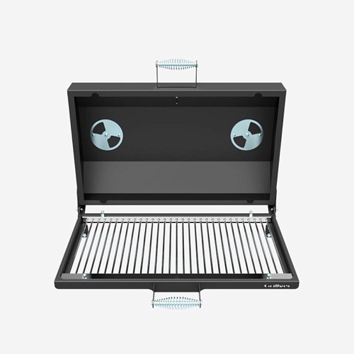 Крышка гриль-барбекю Grillver для Искандер-360 с решеткой из нерж. стали Крышка гриль-барбекю Grillver для Искандер-360 с решеткой из нерж. стали