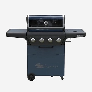 Газовый гриль Sahara X450 дымчато-бирюзовый (с конфоркой) Газовый гриль Sahara X450 дымчато-бирюзовый (с конфоркой)