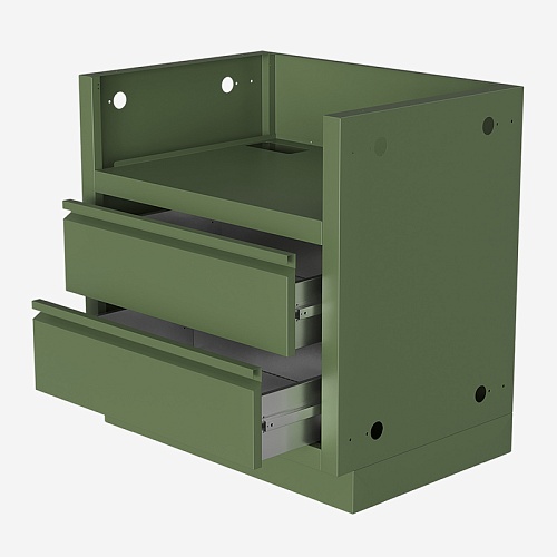 Тумба-основание ONTARIO для гриля BILEX-485 с 2-мя выдвижными ящиками (RAL) Тумба-основание ONTARIO для гриля BILEX-485 с 2-мя выдвижными ящиками (RAL)