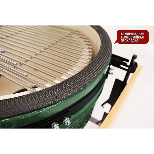 Керамический гриль Start Grill-24 PRO CFG (61 см.), зеленый Керамический гриль Start Grill-24 PRO CFG (61 см.), зеленый