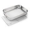Противень Napoleon для запекния, нержавеющая сталь (40х32х7,5 см.) Противень Napoleon для запекния, нержавеющая сталь (40х32х7,5 см.)