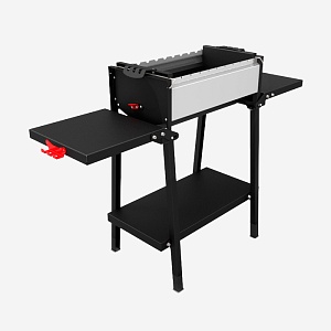 Мангал Grillver Крафтикс Сильвер на подставке Мангал Grillver Крафтикс Сильвер на подставке