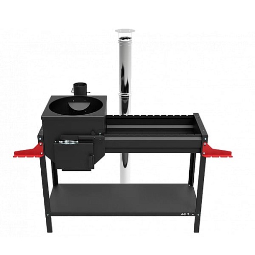 Печь-мангал Grillver Искандер-400 Стандарт new Печь-мангал Grillver Искандер-400 Стандарт new