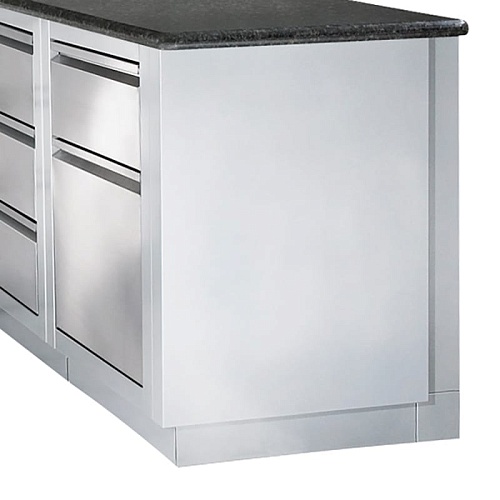 Декоративная завершающая панель ONTARIO (нерж. сталь) Декоративная завершающая панель ONTARIO (нерж. сталь)