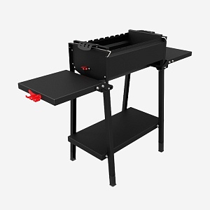 Мангал Grillver Крафтикс Блэк на подставке Мангал Grillver Крафтикс Блэк на подставке