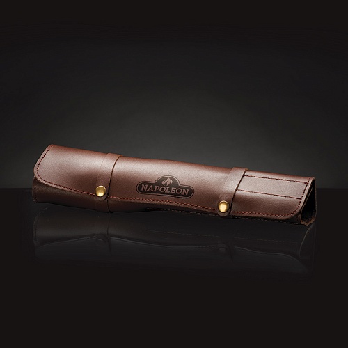 Кожаная скрутка Napoleon для ножей (вмещает 4 прибора) Кожаная скрутка Napoleon для ножей (вмещает 4 прибора)