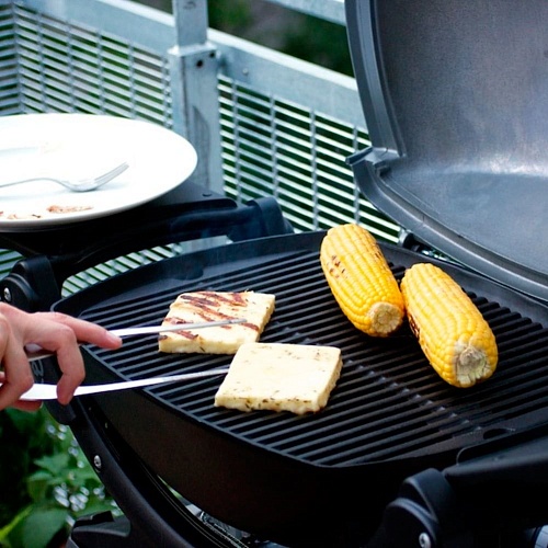 Электрический гриль Weber Q1400 темно-серый Электрический гриль Weber Q1400 темно-серый