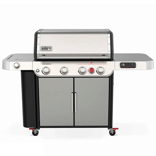 Газовый гриль Weber Genesis SX-435 стальной (с конфоркой) Газовый гриль Weber Genesis SX-435 стальной (с конфоркой)